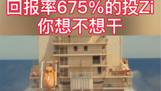 回报率675%的投资，你想不想干？一本万利啊。实现你海贼王的梦想