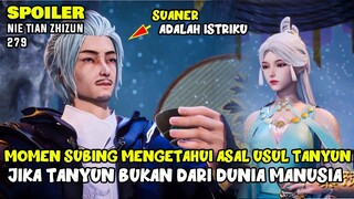 TANYUN CURHAT KE SUBING KANGEN ISTRI - against the sky supreme episode 279 spoiler