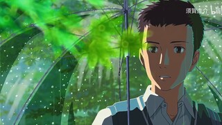 【𝟒𝐊/ Makoto Shinkai】"Mendengarkan suara hujan, sepertinya dunia menjadi lebih tenang"