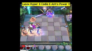Lunox Full darah putih hyper 6 Cadia 6 Astro power #magicchess #magicchessindonesia #short #shorts