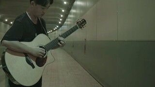 [High energy ahead! 】Parallel Line-Scumbag の本懐ED 【Guitar/Cover】The most restored version of the whol