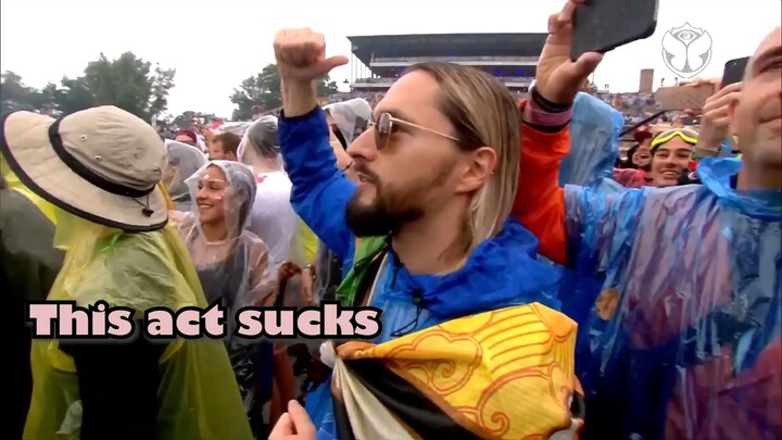 Funny Moments of Salvatore Ganacci - Tomorrowland 2019