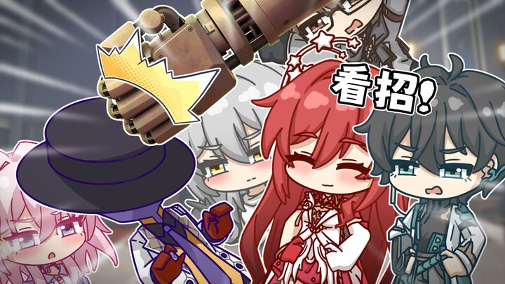 Jizi: Coba saksikan jurus kombinasi kami yang membara penuh semangat! 【Bread Honkai: Star Rail】