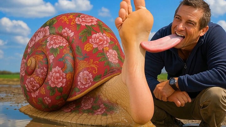 Sống sót nơi hoang dã: Chân to mang phong cách hoang dã? Liếm thử một cái!