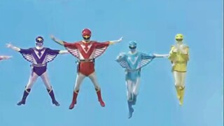 Gokaiger uses the power of the Birdman Sentai