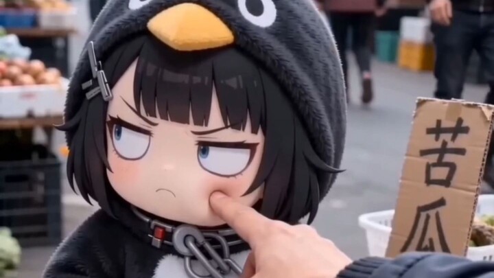 Little Penguin Sells Melons