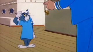 Is Tom working as a security guard on the cruise ship? Hahaha