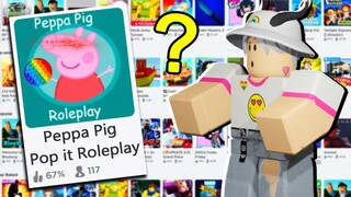 the WEIRDEST roblox roleplay games