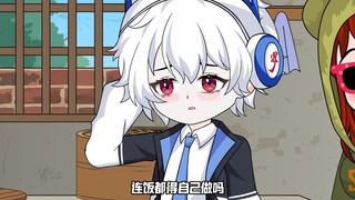【厨房内女孩从钩子上取下裙子 接着走到了小正太的面前】