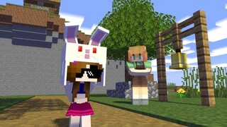 Steve Girl swims loli dance anjay money - minecraft animation #shorts