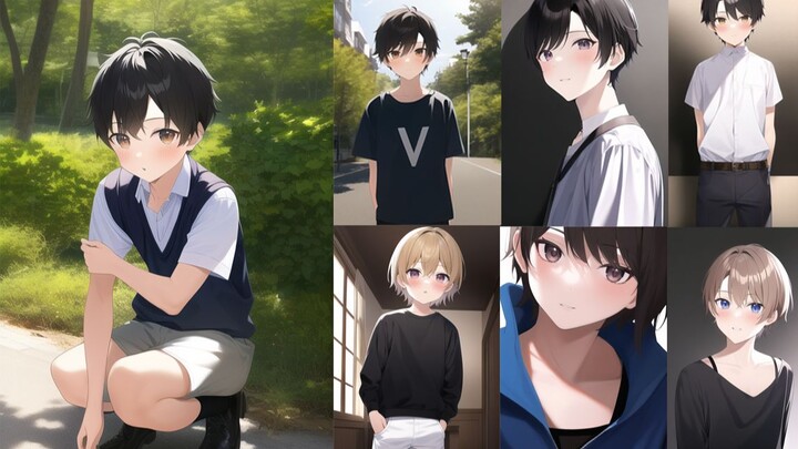 ใช้ AI เพื่อสุ่มสร้างเด็กน้อยหลายๆ คน