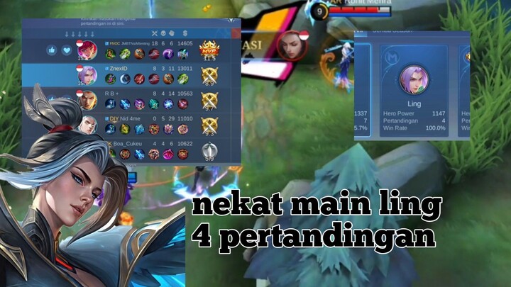 ling 4 pertandingan