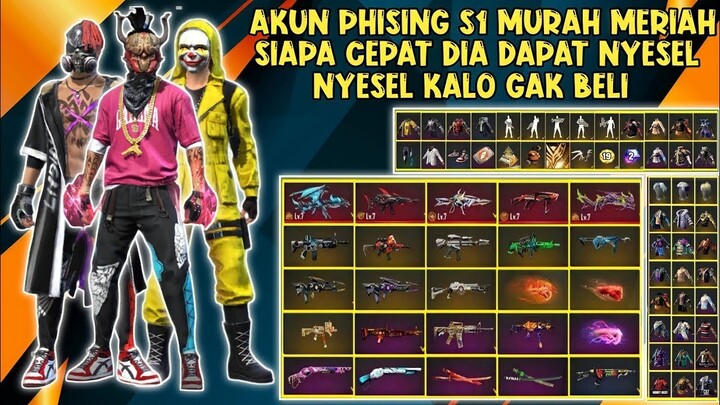 JUAL AKUN FREE FIRE SULTAN TAPI MURAH ! HARGA CUMA 100K ADA EVO GUN ! WAJIB BELI HARGA PELAJAR!!
