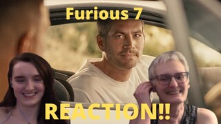 "Furious 7" REACTION!! This movie made us soooo choked up...