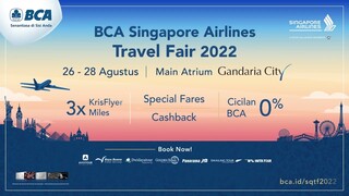 BCA Singapore Airlines Travel Fair 2022