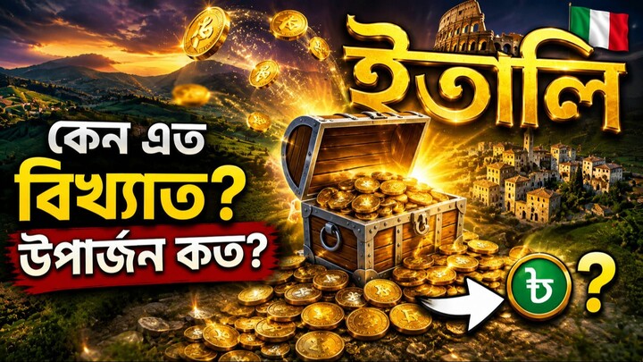 ইতালি - স্বপ্নের দেশ নাকি কঠিন বাস্তবতা? ইনকাম কত টাকা? জীবনযাত্রার খরচ ২০২৬ | জিওগল্প | GeoGolpo।