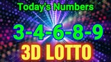 3D LOTTO | SWERTRES HEARING TODAY | DECEMBER 20 21 2019