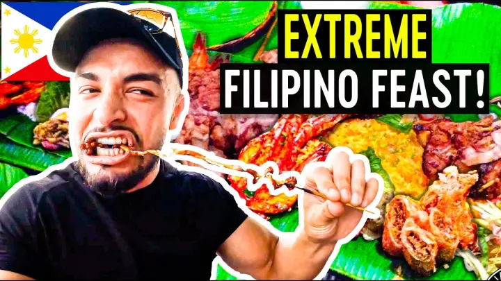 EXOTIC Kamayan Feast!! (Philippines Food Mukbang) ðŸ‡µðŸ‡­