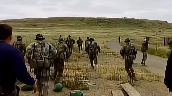 Military fight