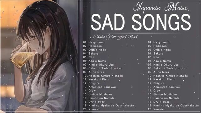 Best Japanese Sad Song 2022 - Make You Feel Sad ~ Relaxing _ calming