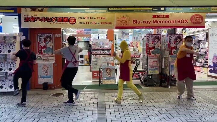 【爷青回】为庆祝凉宫出新刊在秋叶原跳团舞的staff们 2