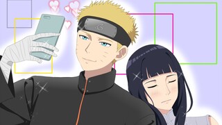 Drawing NaruHina😘❣️