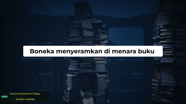 Aksi Nekat Panjat Menara Buku _ Boneka Seram Muncul!