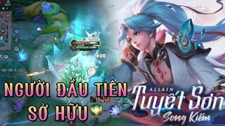 Trải nghiệm sớm hiệu ứng - âm thanh Allain Tuyết sơn song kiếm | Liên Quân Mobile