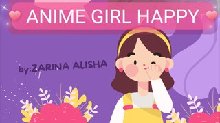 ANIME GIRL HAPPY