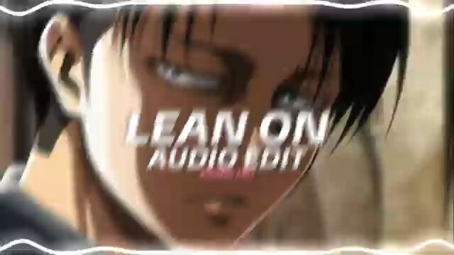 lean on audio edit