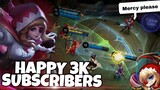 HAPPY 3K SUBSCRIBERS | Thank you so much! Awoorians! | RUBY SHADOW BRAWL MONTAGE