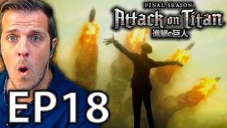 It's a TRAP!  Attack On Titan Season 4 Part 2 Episode 18 REACTION |  Shingeki no Kyojin l Ep2