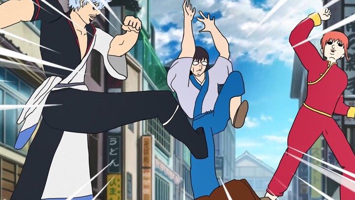 [Gintama xJOJO] The Three Evil Men of Everything