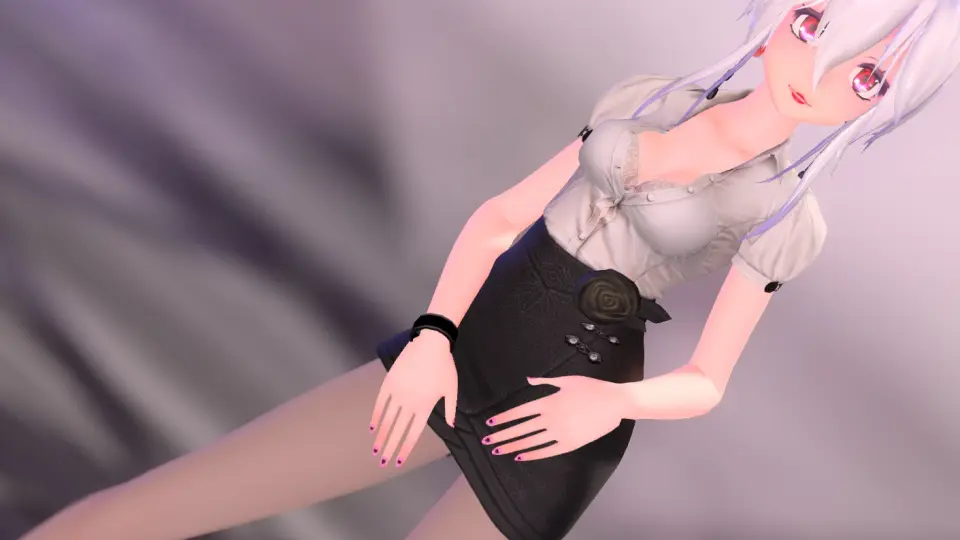 MMD·3D]Lovely secretary Yowane Haku - Hot Summer - Bilibili