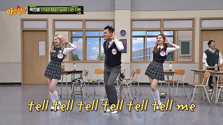 พัคจินยอง × นารึม × ดาฮยอน เวทีรับพี่ชาย! เต้นย้อนยุคสุดสะเทือนทั้งประเทศ “Tell Me”