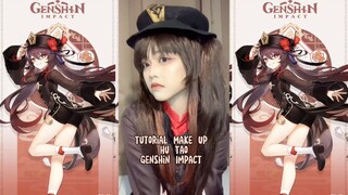 Tutorial Make Up Hu Tao Genshin Impact