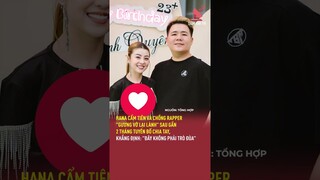 Hana Cẩm Tiên và chồng rapper "gương vỡ lại lành" sau gần 2 tháng tuyên bố chia tay