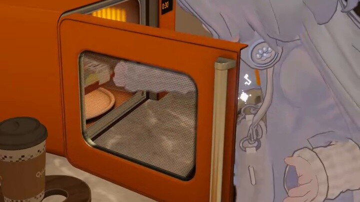 Just like you who eats secretly at night