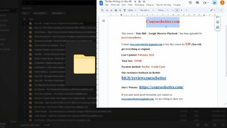 [30$] Tony Hill – Google Discover Playbook