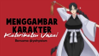 Menggambar Karakter Baru di BLEACH Katoribatsu Unsai