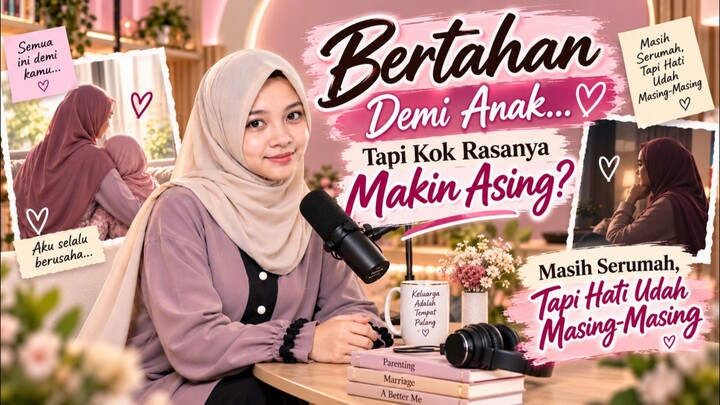 Bertahan Demi Anak... Tapi Kok Rasanya Makin Asing?Masih Serumah, Tapi Hati Udah Masing-Masing