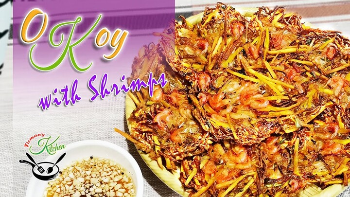 The Secret Of A Perfect OKOY with shrimps | How To Make No Fail Okoy | Easy Okoy Recipe