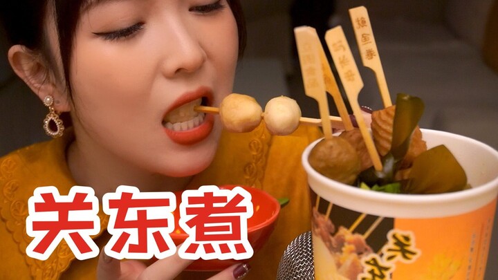 In winter, you’ve got to eat piping-hot oden! I’ll even drink up all the broth!