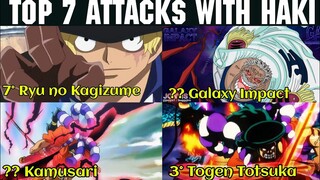 THE 7 MOST POWERFUL HAKI ATTACKS IN ONE PIECE - [From weakest to strongest]