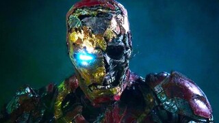 Thanos menjentikkan jarinya, Zombie Iron Man keluar dari kubur, menakuti Spider-Man