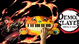 Gurenge (Demon Slayer: Kimetsu no Yaiba) on CAT PIANO #piano #demonslayer
