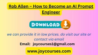 Rob Allen – How to Become an AI Prompt Engineer