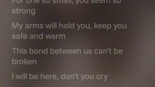 Don't you cry lyrics