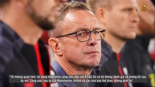 TEN HAG, RANGNICK & GIỚI CHUYÊN MÔN NÓI GÌ GIỮA MÀN DRAMA CỦA RONALDO VÀ MAN UTD
