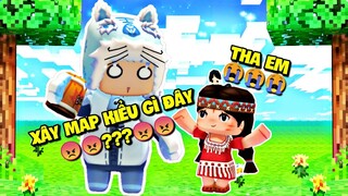 SUÝT BỊ CHỦ MAP LỪA KHI MEOWPEO CHƠI PARKOUR SÚNG MÓC NHƯNG KHÔNG THẤY SÚNG MÓC ĐÂU TRONG MINI WORLD